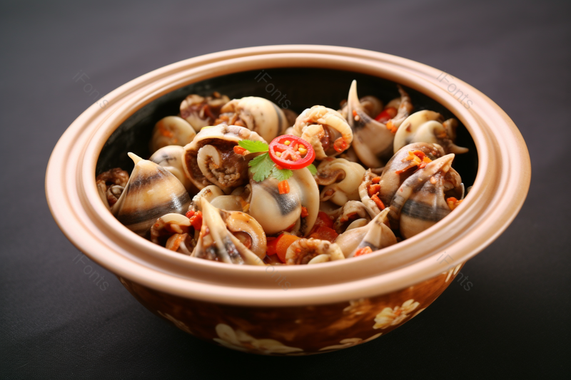 麻辣花螺东风螺捞汁小海鲜熟食即食实拍摄影图,高清,摄影图,摄影图片,图片大全,摄影图免费下载
